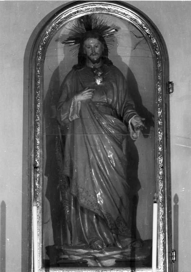 Cristo (statua) - bottega campana (fine sec. XIX)