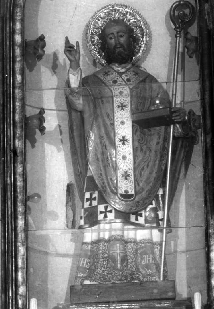 San Nicola di Bari (statua) - bottega napoletana (prima metà sec. XX)