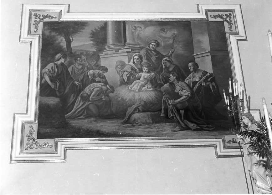 adorazione dei pastori (dipinto) di Mormile Giglio (attribuito) (prima metà sec. XX)