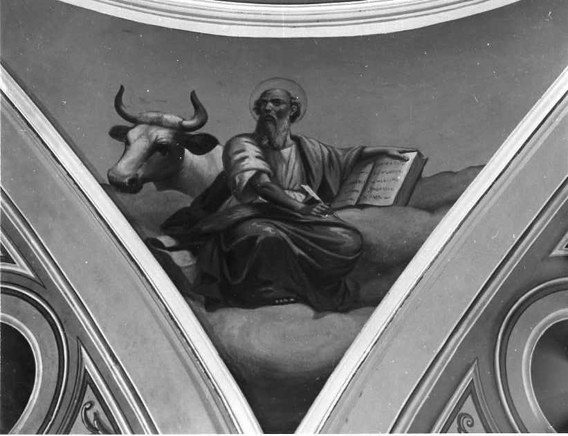 evangelisti (decorazione pittorica) di Torelli Vittorio Luigi (sec. XX)