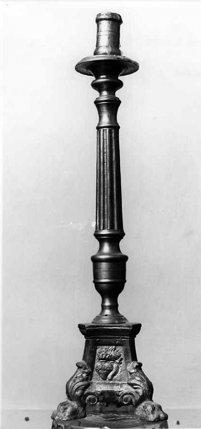 candeliere, serie - bottega napoletana (prima metà sec. XX)