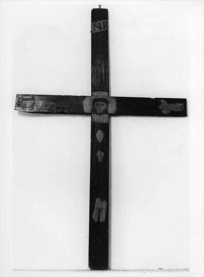 Cristo crocifisso (crocifisso) - bottega campana (sec. XIX)