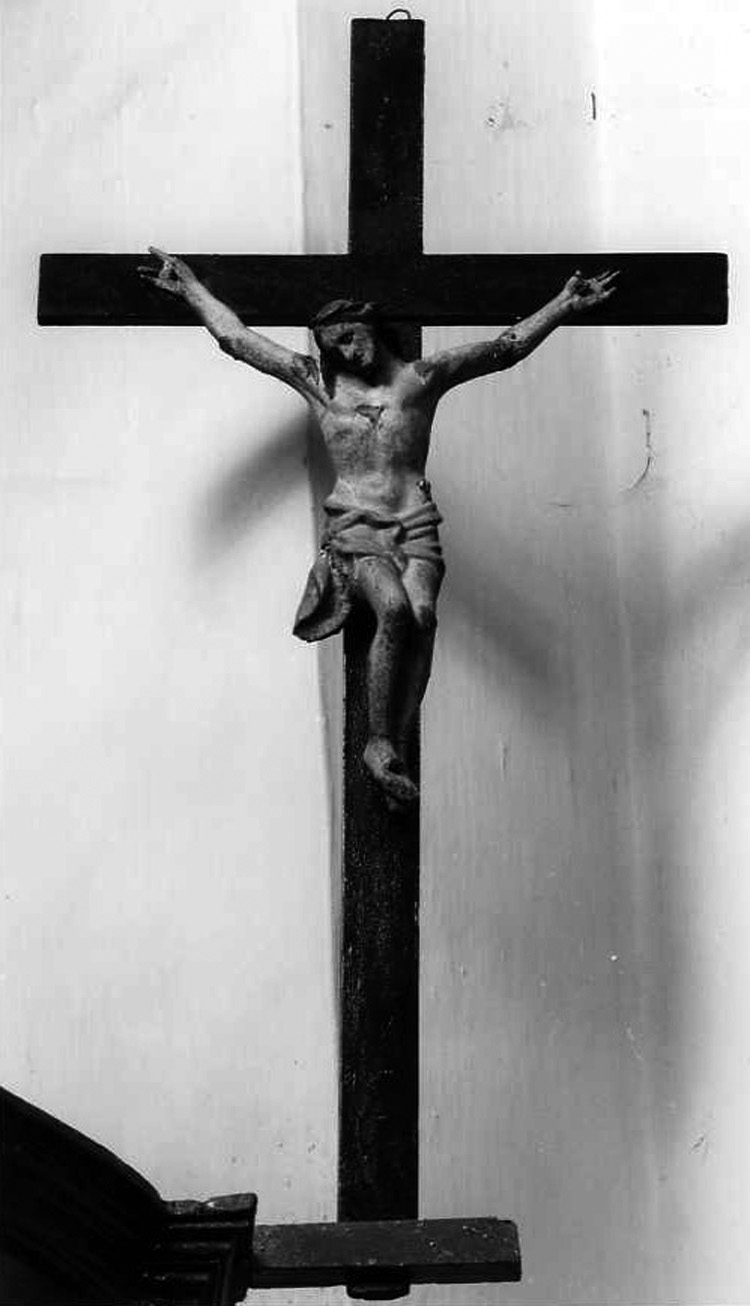 Cristo crocifisso (crocifisso) - bottega campana (sec. XVIII)