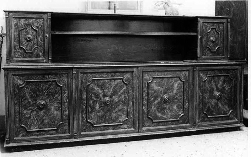 mobile da sacrestia - bottega campana (sec. XVIII)