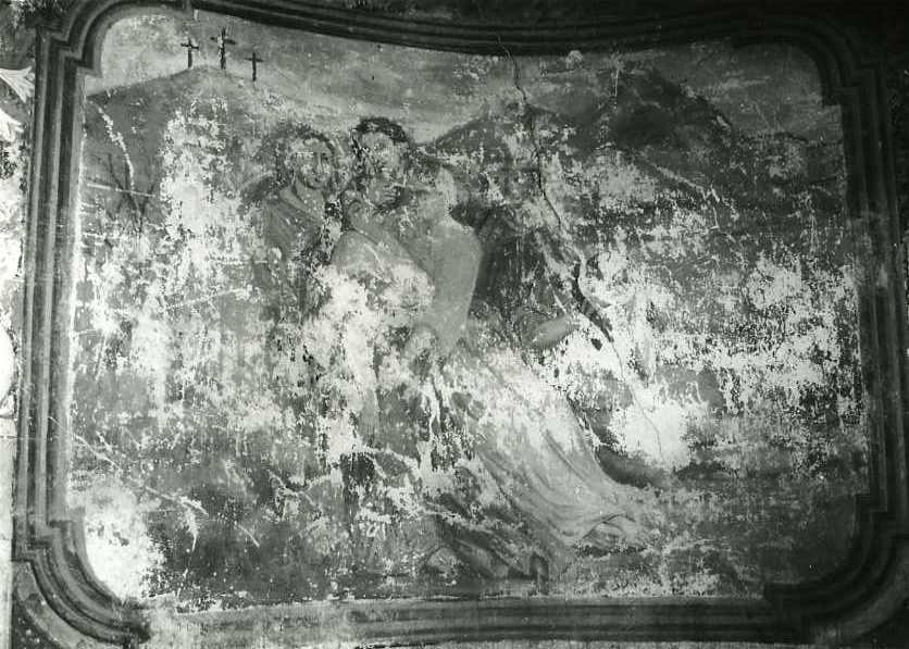 tentazioni di Sant'Antonio Abate (dipinto) - ambito campano (prima metà sec. XVI)