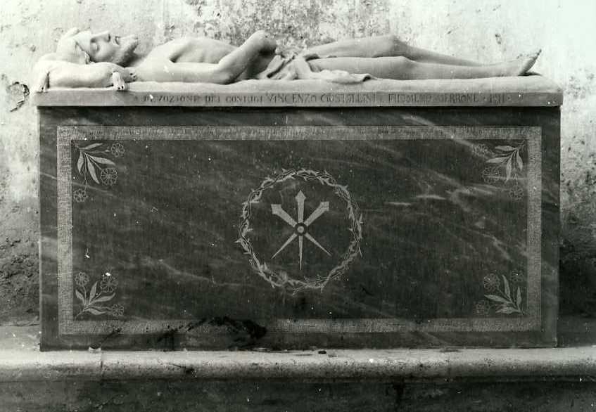 Cristo morto (scultura) - bottega campana (sec. XX)