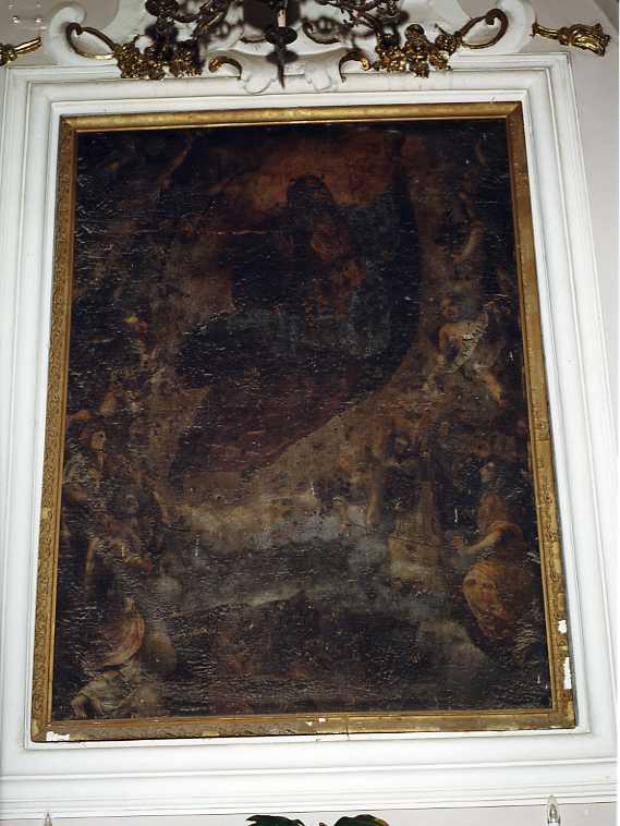 assunzione della Madonna (dipinto, opera isolata) - ambito campano (sec. XVII)