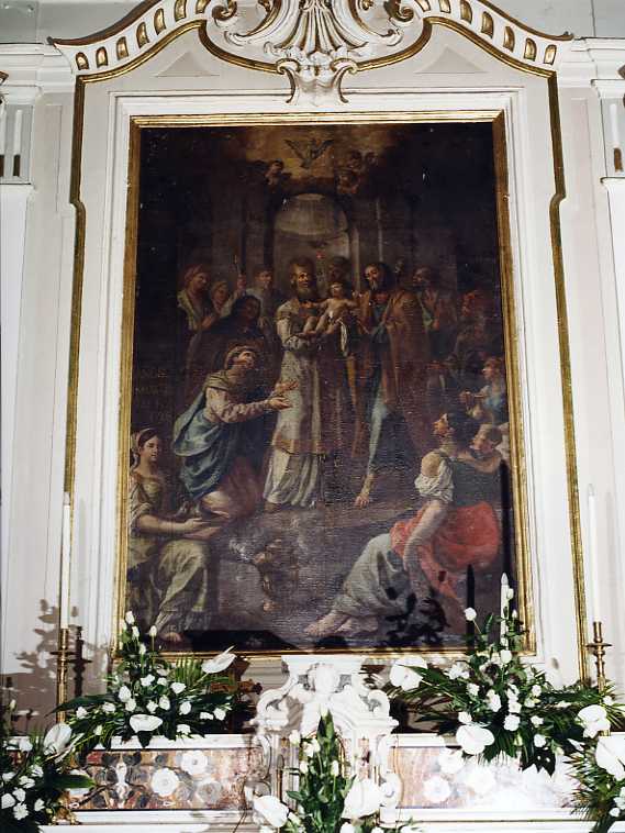 San Simeone (dipinto, opera isolata) di Solario Antonio (sec. XVIII)