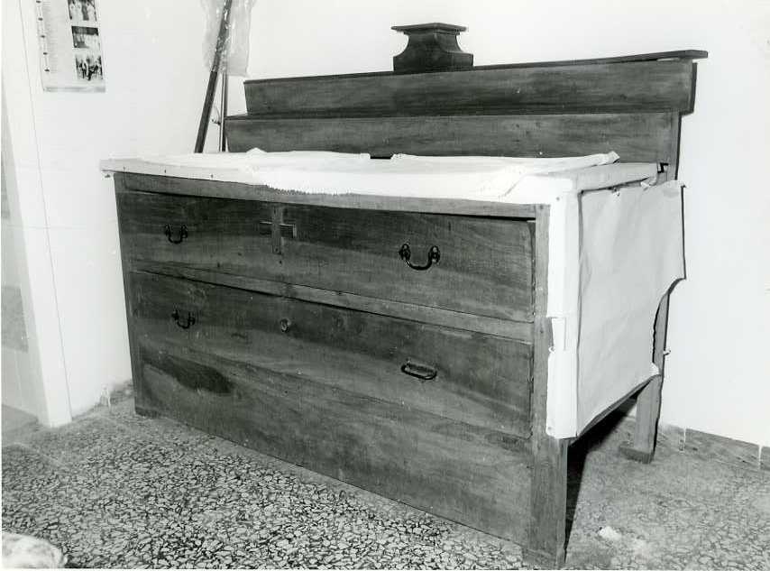 mobile da sacrestia - bottega campana (sec. XIX)