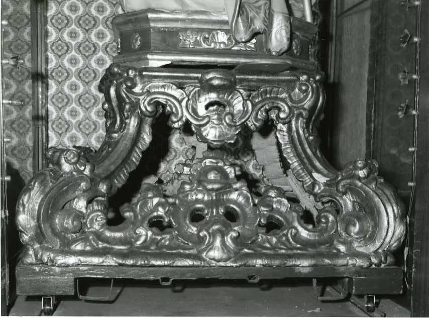 piedistallo di statua - bottega campana (sec. XIX)