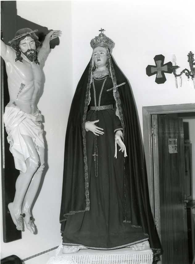 Madonna Addolorata (statua) - bottega campana (prima metà sec. XX)