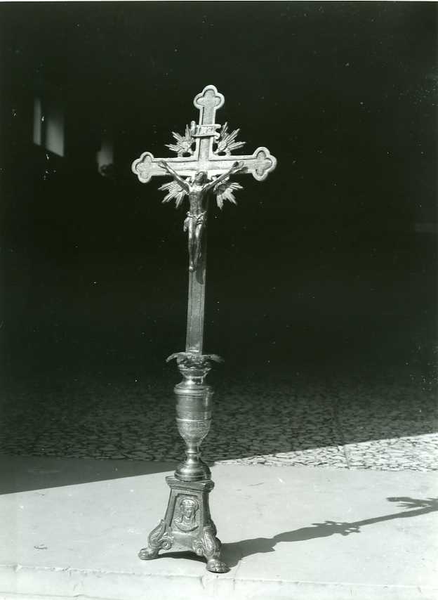 croce d'altare - bottega campana (prima metà sec. XX)