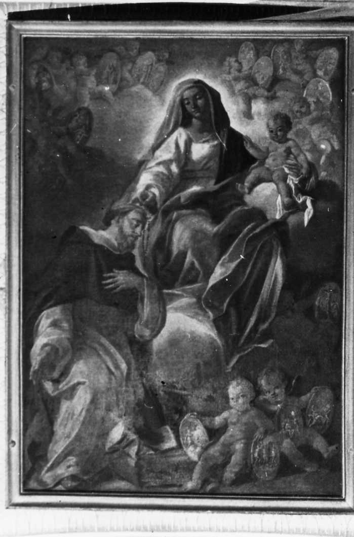 Madonna del Rosario (dipinto) - ambito campano (secc. XVII/ XVIII)