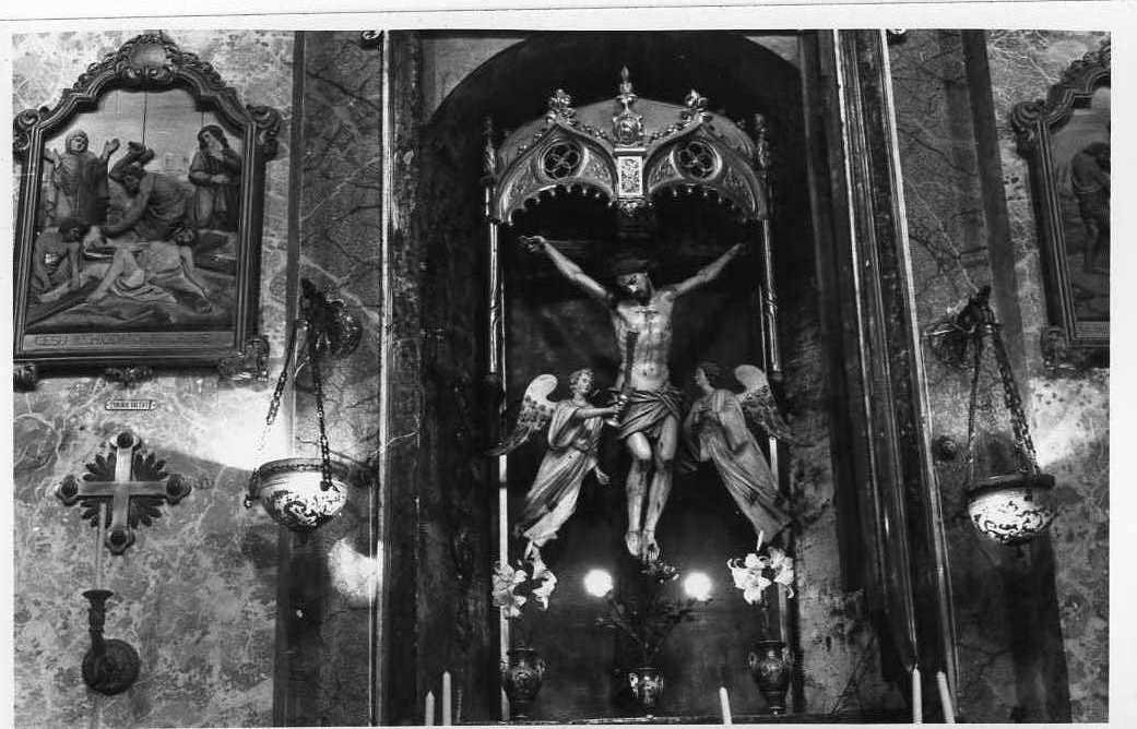 Cristo crocifisso (crocifisso) - bottega napoletana (fine/inizio secc. XVIII/ XIX)