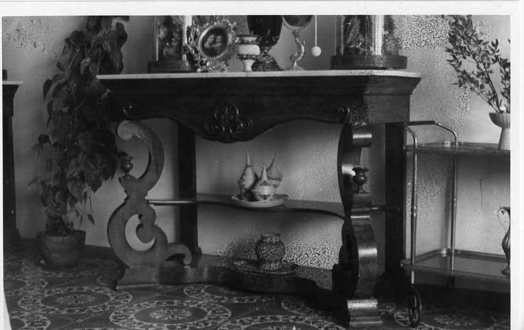 console, serie - bottega campana (seconda metà sec. XIX)