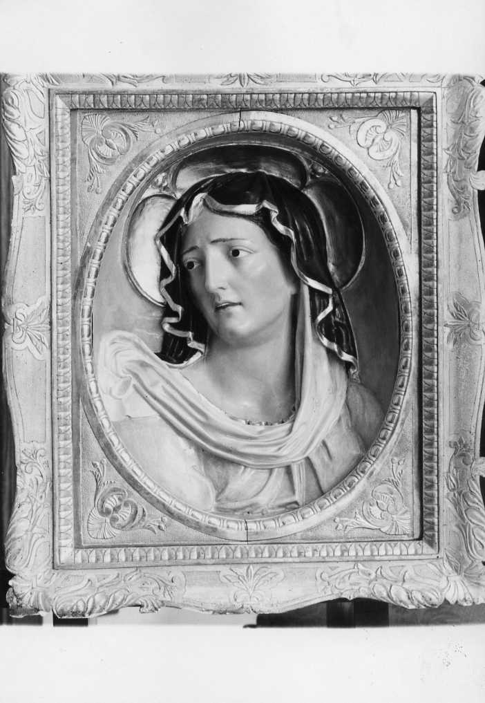 Madonna Addolorata (rilievo) - bottega campana (seconda metà sec. XIX)