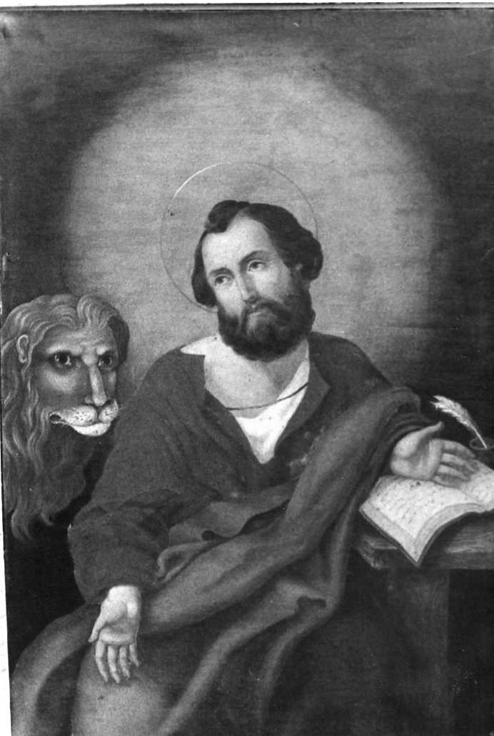 San Marco Evangelista (dipinto) - ambito campano (fine sec. XIX)