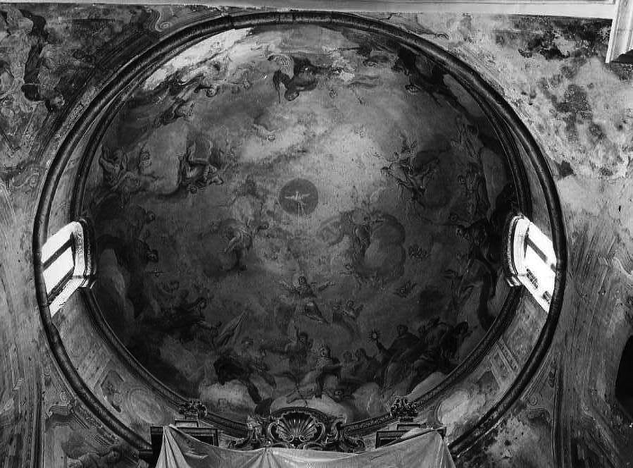 decorazione pittorica - ambito campano (sec. XVII, sec. XVII)