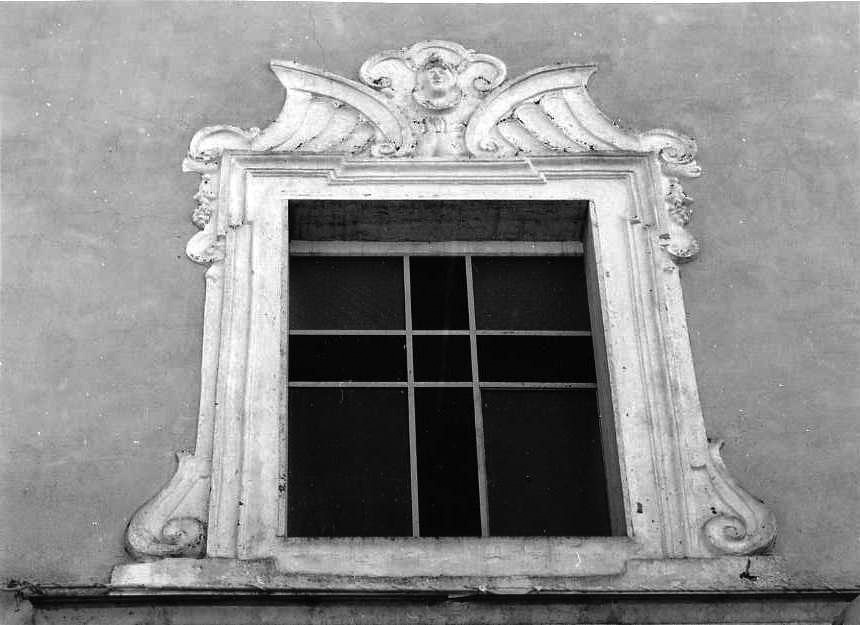 mostra di finestra - bottega campana (metà sec. XVIII)