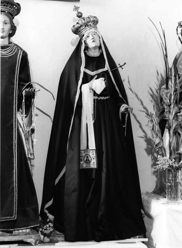 Madonna Addolorata (statua) - bottega campana (primo quarto sec. XX)