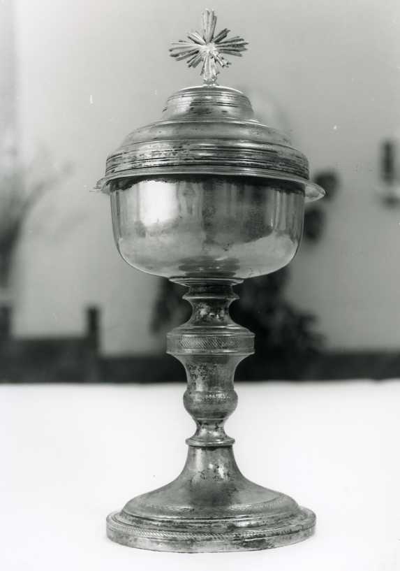 pisside - bottega napoletana (metà sec. XIX)