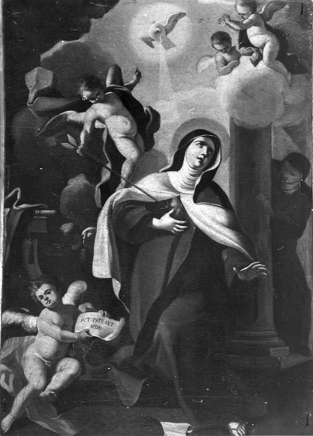 estasi di Santa Teresa d'Avila (pala d'altare) - ambito napoletano (sec. XVIII)