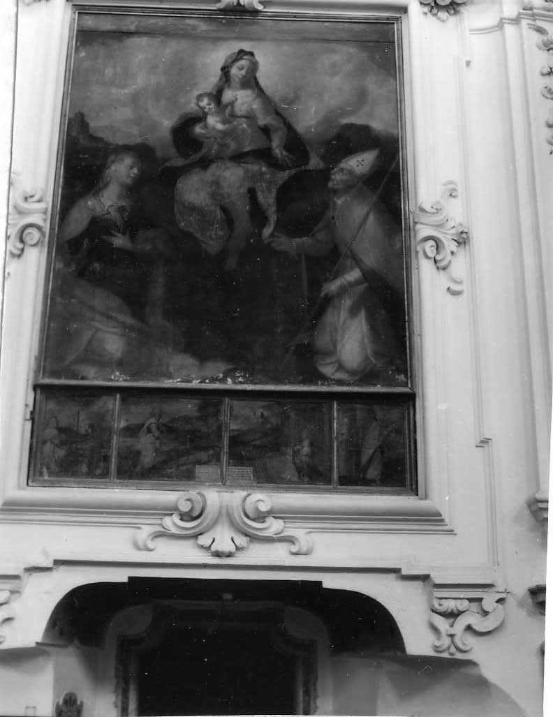 Madonna con Bambino e Santi (dipinto) di Hendricksz Dirk detto Teodoro d'Errico (sec. XVII)