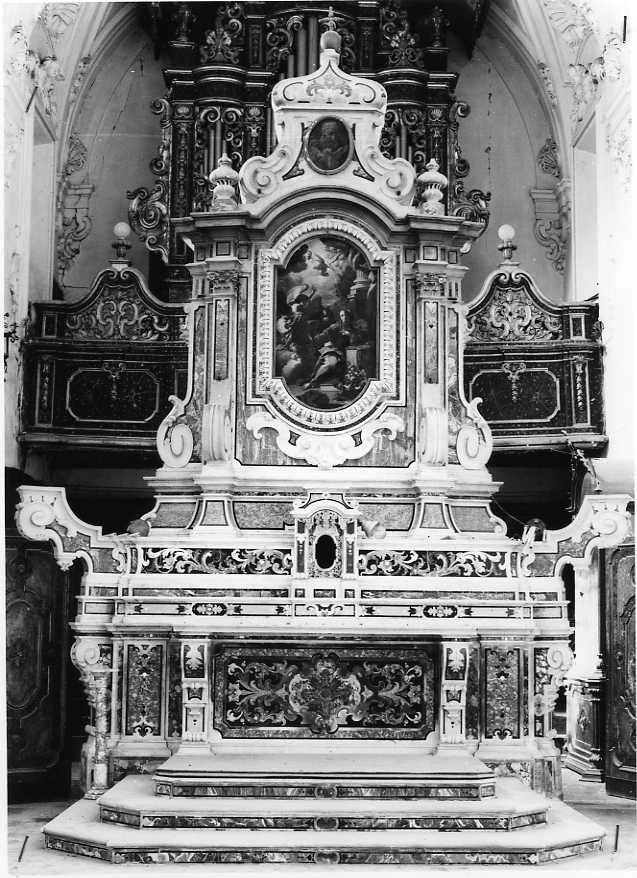altare maggiore di Bassinelli Cristofaro (sec. XVIII)