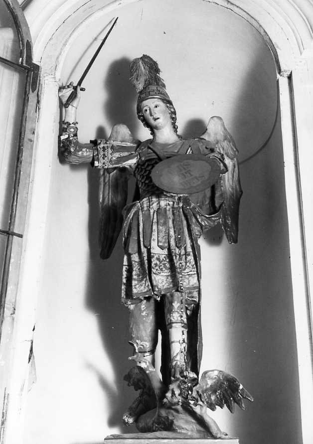 San Michele Arcangelo (statua) - bottega campana (sec. XVIII)