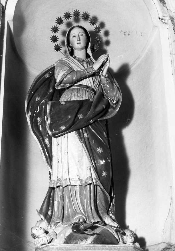 Immacolata Concezione (scultura) - bottega napoletana (sec. XIX)