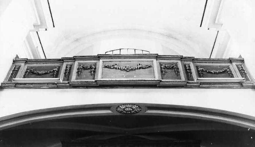 parapetto di cantoria - bottega campana (sec. XIX)