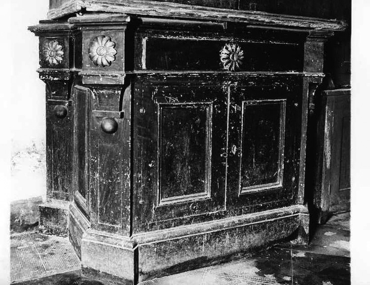 cassettone - bottega campana (sec. XIX)