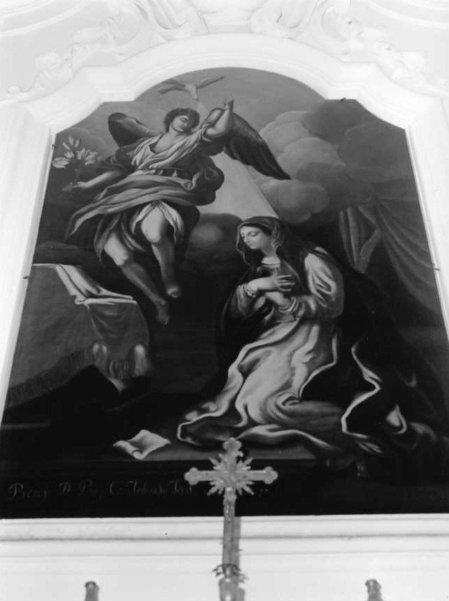 Annunciazione (dipinto) di Tedeschi C (sec. XVIII)