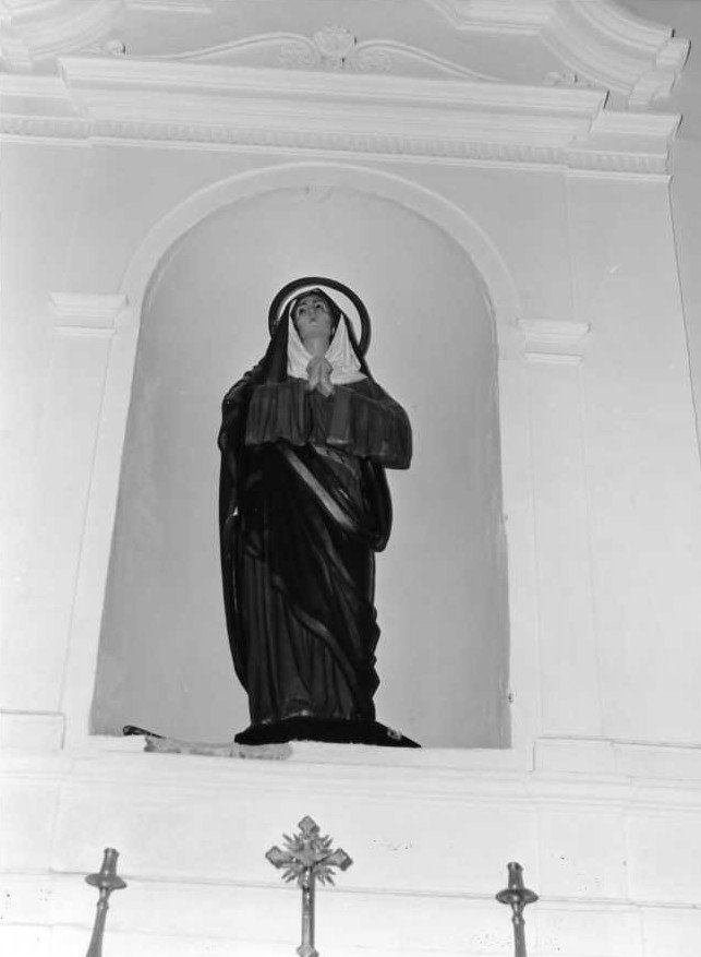 Madonna (statua) - bottega campana (prima metà sec. XX)