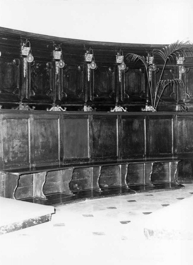 stalli del coro - bottega campana (sec. XIX)