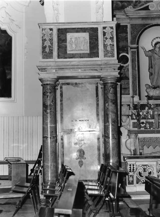 pulpito - bottega campana (sec. XVIII)