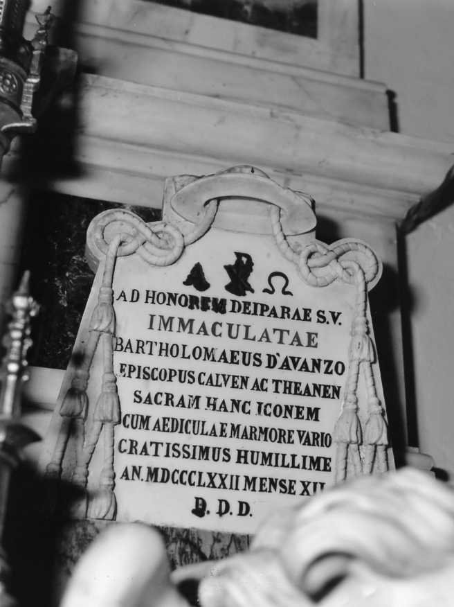 lapide - bottega campana (sec. XIX)