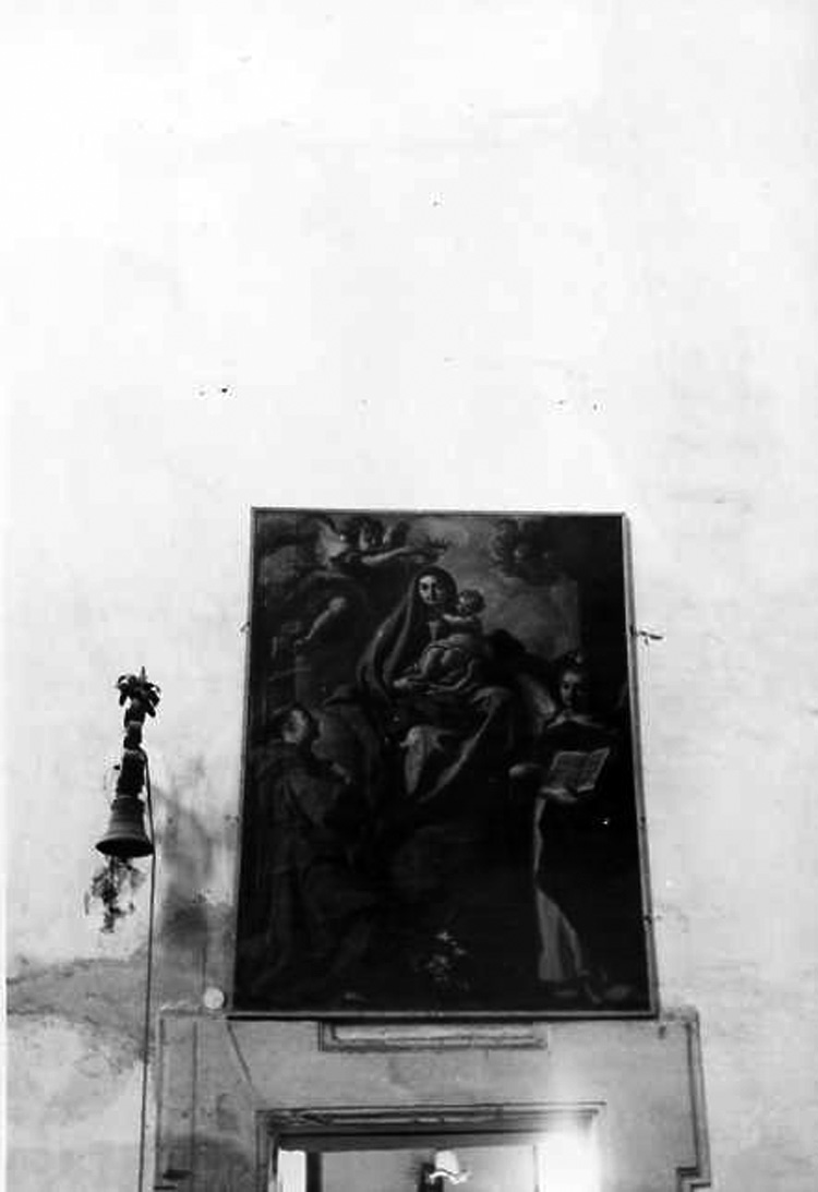 Madonna con Bambino e Santi (dipinto) - ambito campano (fine/inizio secc. XVI/ XVII)