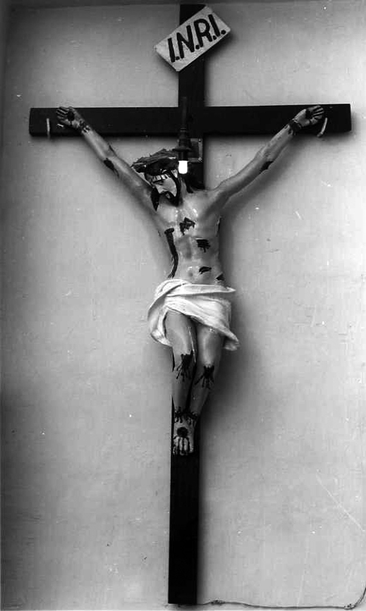 Cristo crocifisso (crocifisso) - bottega napoletana (sec. XX)
