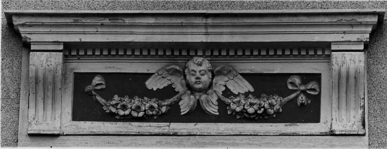 decorazione plastica, serie - bottega campana (sec. XIX)