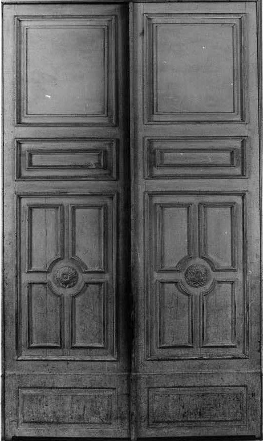 portone - a due battenti - bottega campana (seconda metà sec. XIX)