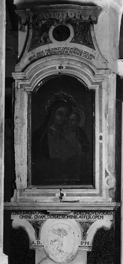 mostra di edicola - bottega campana (sec. XVIII)