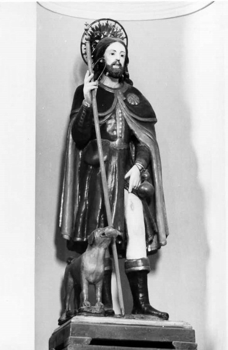 San Rocco (scultura) - bottega campana (sec. XVII)