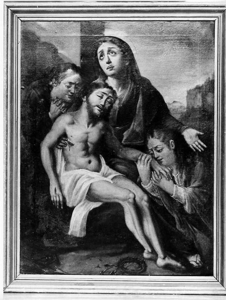 Pietà (dipinto) - ambito campano (prima metà sec. XIX)