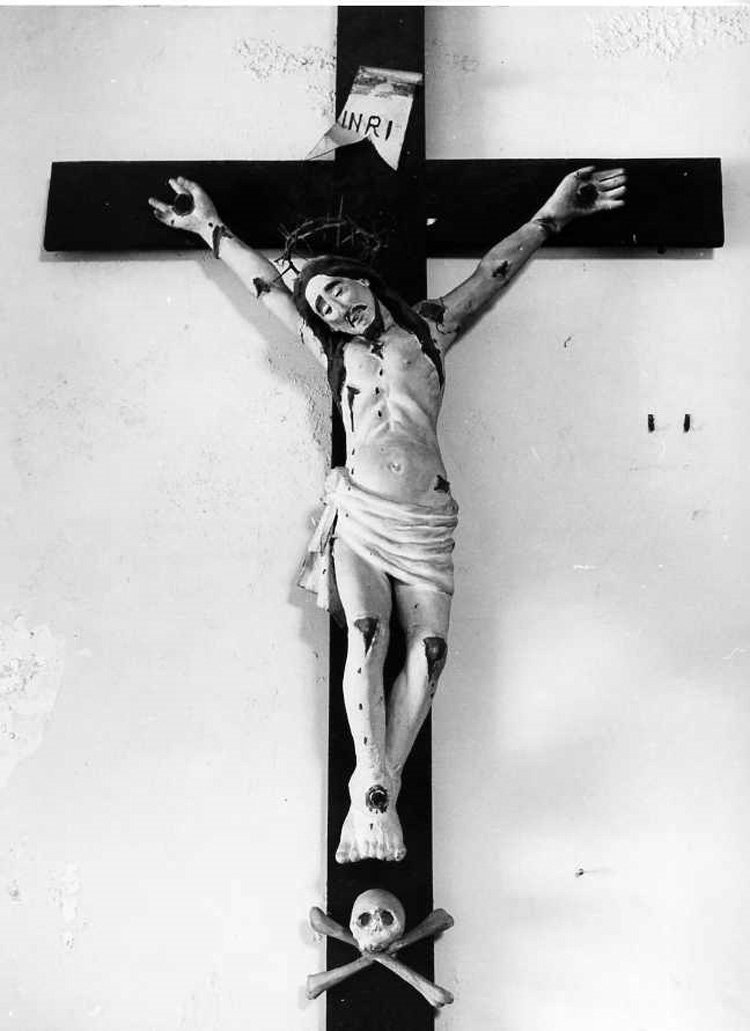 Cristo crocifisso (scultura) - bottega campana (sec. XVIII)