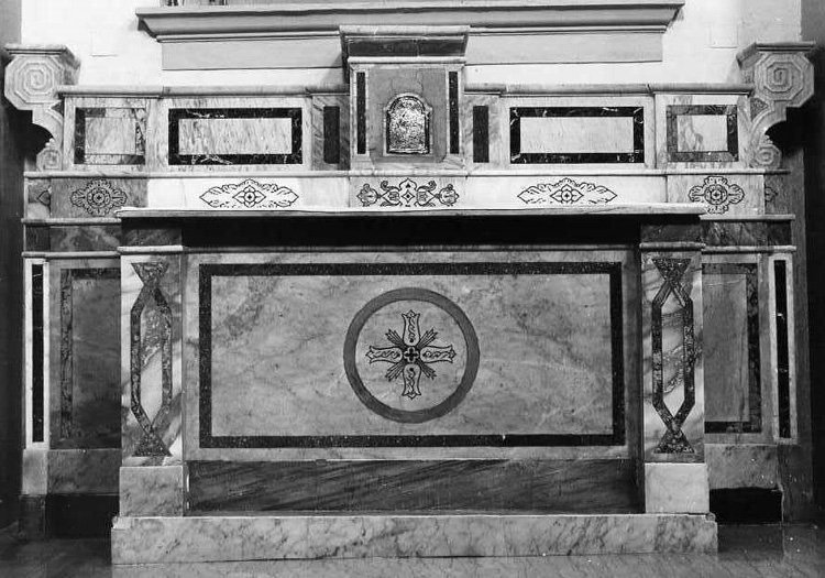 altare - bottega campana (fine/inizio secc. XIX/ XX)