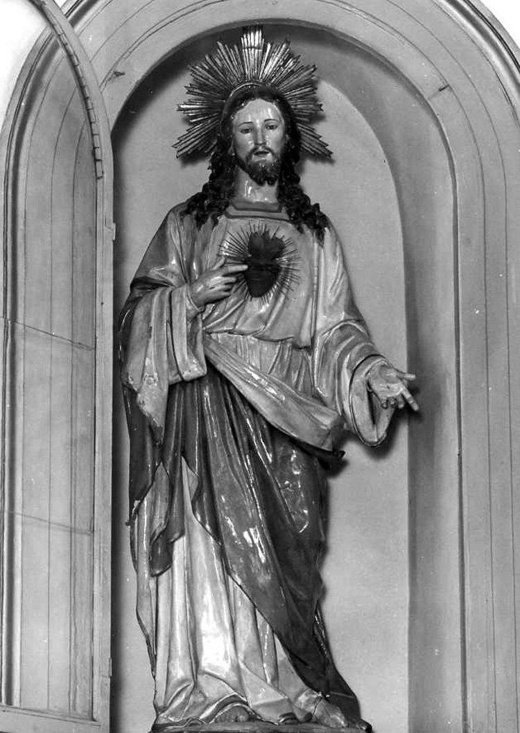 Sacro Cuore di Gesù (statua) - bottega napoletana (fine/inizio secc. XIX/ XX)