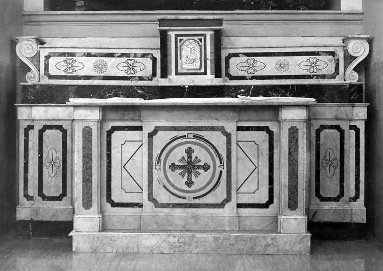 altare - bottega campana (fine/inizio secc. XIX/ XX)