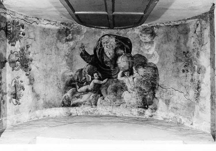 Dio Padre benedicente (dipinto) - ambito campano (seconda metà sec. XVIII)