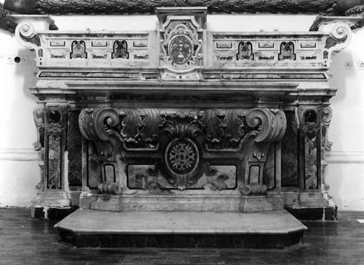 altare - bottega napoletana (secondo quarto sec. XVIII)